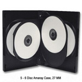5 - 6 Disc DVD Case - 27 MM